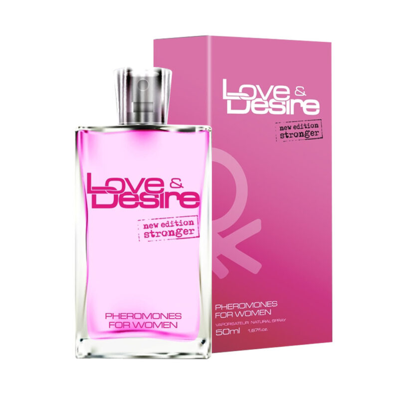 Podniecający zapach dla kobiet. Feromony na randkę. Love & Desire damskie 50 ml.