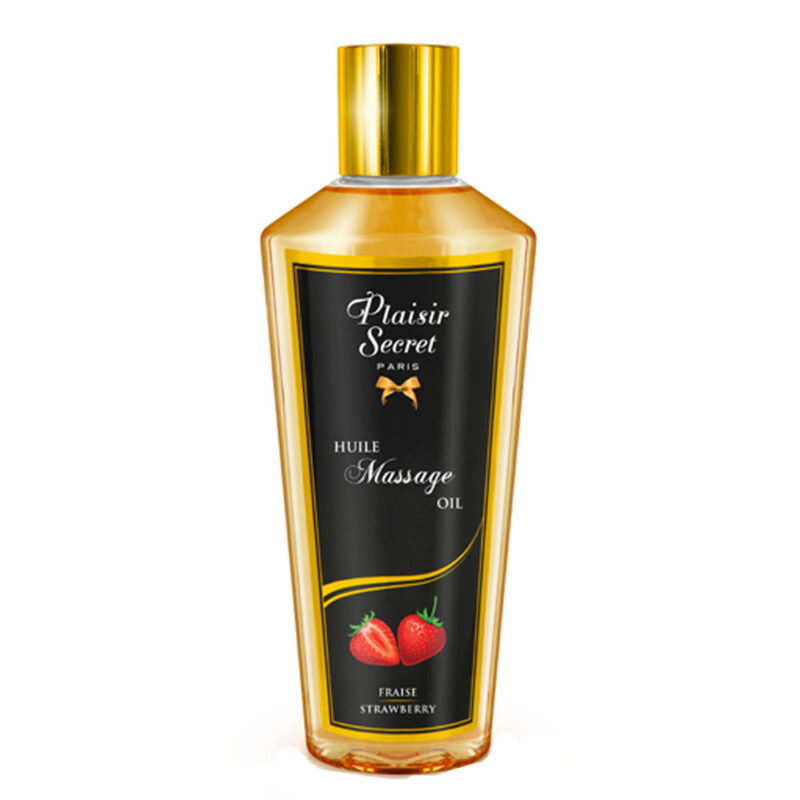 Olejek do masażu erotycznego o zapachu truskawek Massage Oil STRAWBERRY