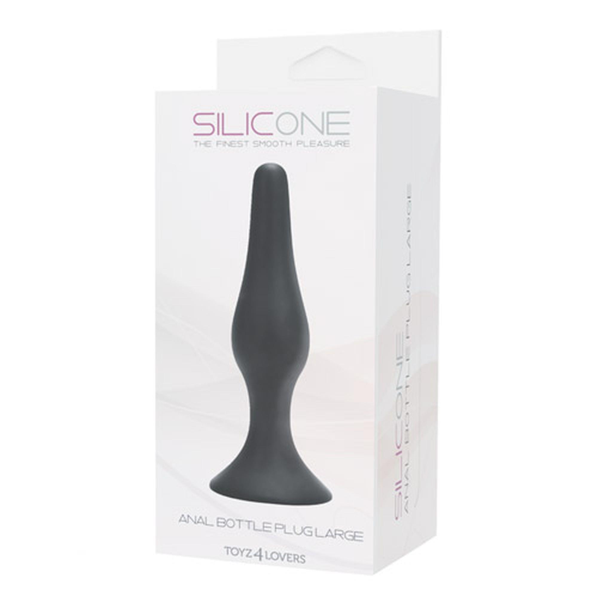 1-00700911 Plug-PLUG ANALE ANAL BOTTLE PLUG SILICONE LARGE - obrazek 1