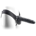 Proteza-FALLO STRAP ON CAVO REAL RAPTURE 8 BLACK WITH BALLS - obrazek 5