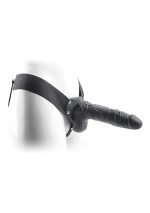 Proteza-FALLO STRAP ON CAVO REAL RAPTURE 8 BLACK WITH BALLS - obrazek 6