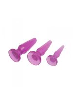 Plug-TPE ANAL PLUG 3 SIZES/ SET - obrazek 2