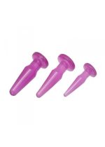 Plug-TPE ANAL PLUG 3 SIZES/ SET - obrazek 3