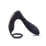 Stimolatore prostatico vibrante con anello fallico - obrazek 4