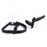 Cintura doppio fallo strap-on Black - obrazek 6