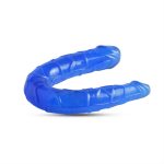 Dildo- Fallo doppio Toyz4Lovers Lily Blue - obrazek 4