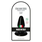 Plug-Italian Cock 3,5""Black - obrazek 4