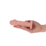 Dildo- Italian Cock 4'' Flesh - obrazek 6