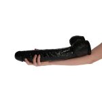 Dildo-Italian Cock 15,5""Black - obrazek 6