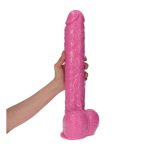 Dildo- Italian Cock 15.5'' Pink - obrazek 7