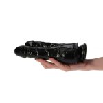 Dildo- Romolo e Remo Black 7.5"""" - obrazek 6