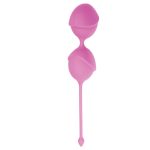 Kulki-PALLINE DELIGHT PUSSY LICHEE SILICONE PINK - obrazek 2