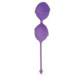 Kulki-PALLINE DELIGHT PUSSY LICHEE SILICONE PURPLE - obrazek 2