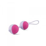 Kulki-Palline Vaginali Bi-Balls Double White - obrazek 2