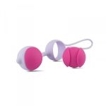 Kulki-Palline Vaginali Bi-Balls Double White - obrazek 3