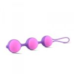 Kulki-Palline Vaginali Bi-Balls Triple Purple - obrazek 2