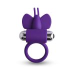 Pierścień- Anello fallico vibrante butterfly Toyz4Lovers - obrazek 3