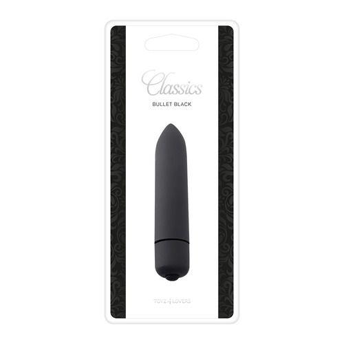 1-00903641 Wibrator-VIBRATORE BULLET CLASSICS BLACK - obrazek 1