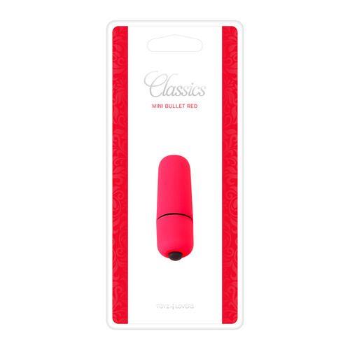 1-00903651 Wibrator-MINI VIBRATORE BULLET CLASSICS RED - obrazek 1