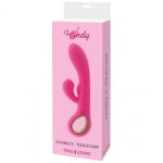 Wibrator-Rabbit handy g-double touch grip pink - obrazek 2