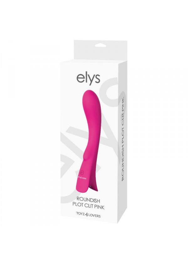 1-00904098 Wibrator-VIBRATORE DESIGN ELYS - ROUNDISH PLOT CLIT PINK - obrazek 1