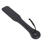 Pejcz-Paletta Crocodile Spank Paddle black - obrazek 2