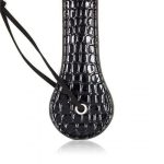 Pejcz-Paletta Crocodile Spank Paddle black - obrazek 3