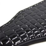 Pejcz-Paletta Crocodile Spank Paddle black - obrazek 4
