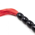 Pejcz-Frusta a frange Several Flogger red - obrazek 2