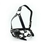 Knebel-Imbracatura Viso con morso Head Harness+Ball Gag - obrazek 2