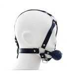 Knebel-Imbracatura Viso con morso Head Harness+Ball Gag - obrazek 4