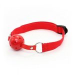 Knebel-Easy Breathable Ball Gag (rosso) - obrazek 4