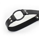 Knebel-Easy Belt Ring Gag (nero) - obrazek 2