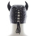 Maska-Devil Mask BLACK - obrazek 3