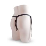 Cintura regolabile strap-on Purple con fallo realistico - obrazek 2
