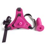 Cintura regolabile strap-on Pink con fallo realistico - obrazek 4