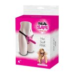 Cintura regolabile strap-on Pink con fallo realistico - obrazek 7