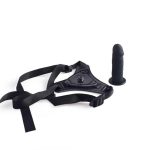 Cintura strap-on con fallo realistico Black Toyz4Lovers - obrazek 5