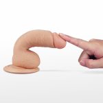 7"" Real Extreme Vibrating Dildo - obrazek 3