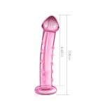 7.5"" Glass Romance Pink - obrazek 3