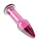 5" Glass Romance Pink - obrazek 3