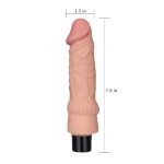 7.8"" REAL SOFTEE Vibrating Dildo - obrazek 7