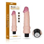 7.8"" REAL SOFTEE Vibrating Dildo - obrazek 8