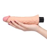 8"" REAL SOFTEE Vibrating Dildo - obrazek 5