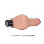 8"" REAL SOFTEE Vibrating Dildo - obrazek 4