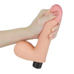 8"" REAL SOFTEE Vibrating Dildo - obrazek 5