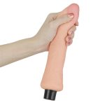 9"" REAL SOFTEE Vibrating Dildo - obrazek 6