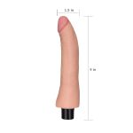 9"" REAL SOFTEE Vibrating Dildo - obrazek 7