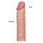 Add 2"" Pleasure X Tender Penis Sleeve Flesh - obrazek 5