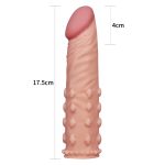 Add 2"" Pleasure X Tender Penis Sleeve Flesh - obrazek 5